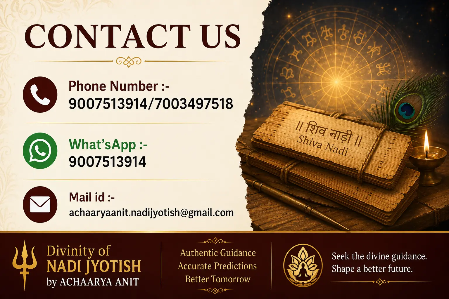 Best Nadi Astrologer Near Me providing Accurate Nadi Astrology Prediction and spiritual guidance
